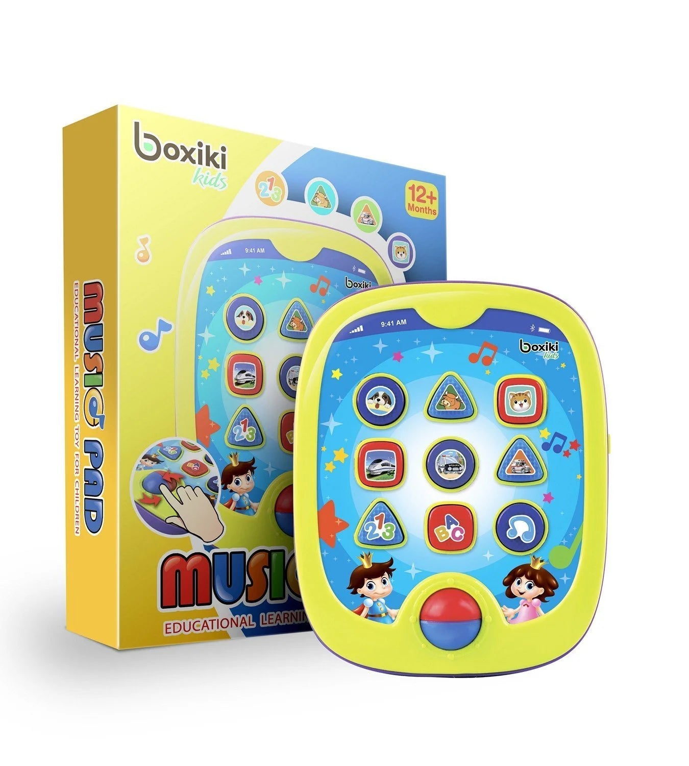 Kids Smart Pad for Babies and Children Learning by Educational Toy for Infants with Kids' Learning Games. Learn Numbers, ABC Learning, "Can You Find?" Game, Music, Light up Whack-A-Mole Game