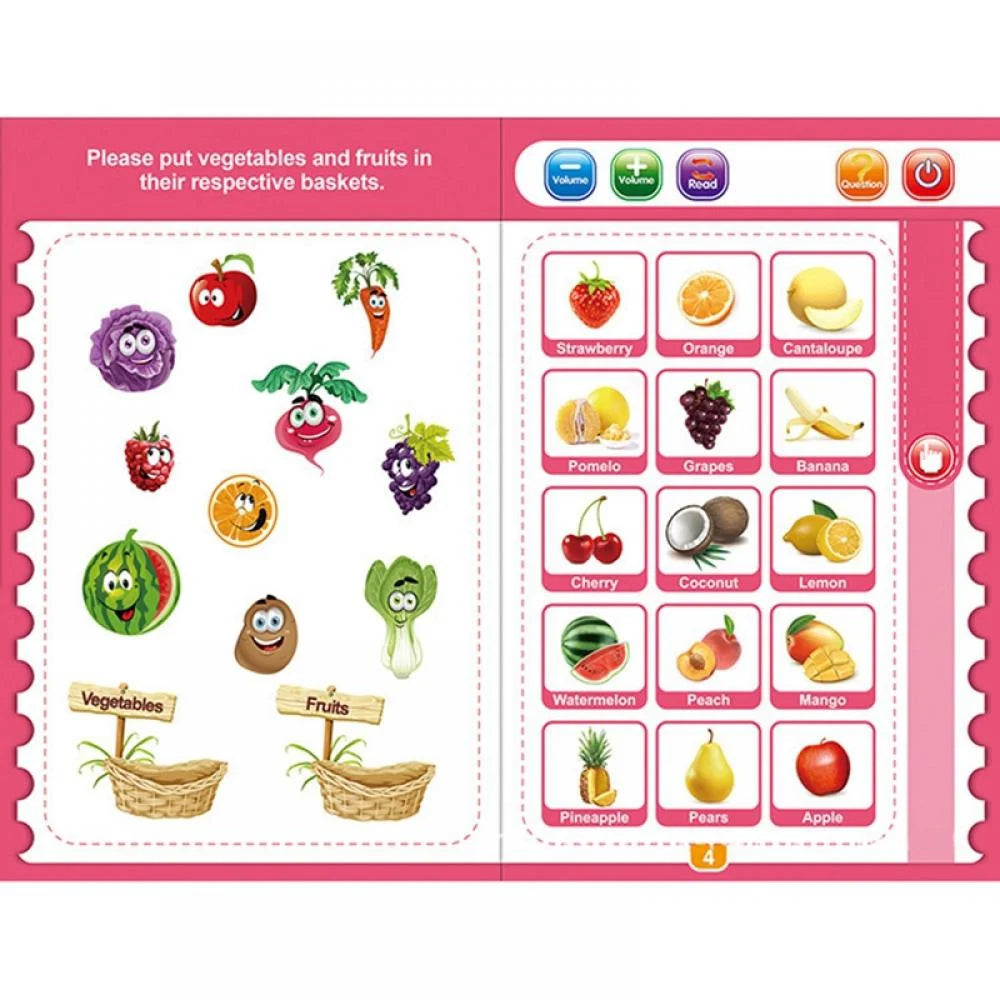 Intelligence Book Toys for Toddlers Electronic Learning Systems